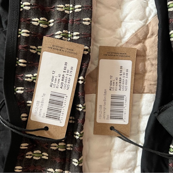 NWT Thrills bikini set size 12 - Picture 3 of 3